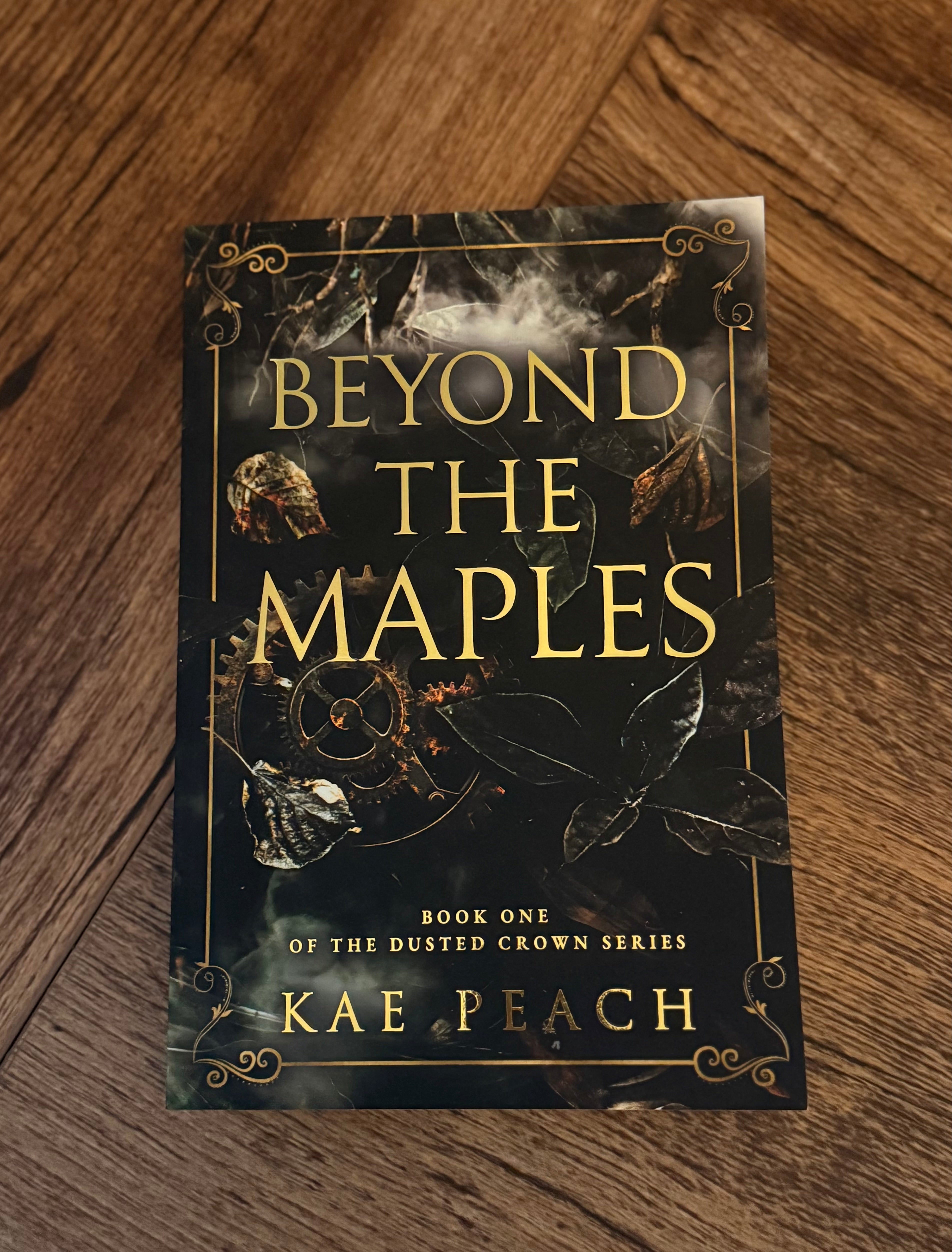 Beyond The Maples - Signed - Gold Foil Paper back